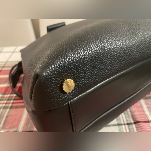 MICHAEL KORS Large Rollins Pebbled Leather Satchel - Picture 11 of 16